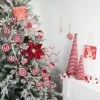 Northlight 30" Candy Cane Swirls And Pom Poms Christmas Garland -Artificial Plant Store GUEST 0079ea0d 52c1 4ec7 a6c9 b404a9431329