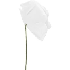3" Artificial Rose Flowers 60pcs Real Looking Fake Rose With Stem For DIY Wedding Bouquets And Bridal Shower, White 12 3" Artificial Rose Flowers 60pcs Real Looking Fake Rose With Stem For DIY Wedding Bouquets And Bridal Shower, White -Artificial Plant Store GUEST 056ac8d2 c9a0 4057 aa97 f8a40194dad5