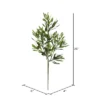 Vickerman 26" Artificial Green Olive Leaf Spray. Includes 3 Sprays Per Pack. 2 Vickerman 26" Artificial Green Olive Leaf Spray. Includes 3 Sprays Per Pack. -Artificial Plant Store GUEST 06a23bec 364c 4f4b 9e0a 12d870e8754a