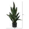 Nearly Natural 2-ft Artificial Sansevieria Snake Plant 2 Nearly Natural 2-ft Artificial Sansevieria Snake Plant -Artificial Plant Store GUEST 0a8b9bc8 6399 46c3 a00b cfea2e5e3293
