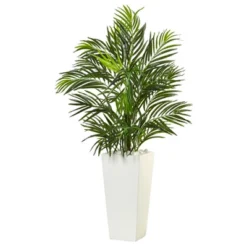 Nearly Natural 39-in Areca Artificial Palm In White Square Planter 5 Nearly Natural 39-in Areca Artificial Palm In White Square Planter -Artificial Plant Store GUEST 0d6feb26 83c8 4a35 9b1b df3f3731e206