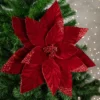 Northlight 24" Red Glittered Poinsettia Christmas Stem Spray 1 Northlight 24" Red Glittered Poinsettia Christmas Stem Spray -Artificial Plant Store GUEST 10bcae91 35b4 4724 a02f 45ead4372ea9