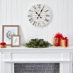 Nearly Natural 24-in Flocked Artificial Christmas Double Candelabrum With 35 Multicolored Lights And Pine Cones -Artificial Plant Store GUEST 11c3b9b9 a2cc 4685 a773 8943d817895f