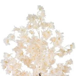 Northlight 6' LED Lighted White Floral Artificial Tree - Warm White Lights 11 Northlight 6' LED Lighted White Floral Artificial Tree - Warm White Lights -Artificial Plant Store GUEST 13c6bbeb 2740 45b1 961b 25c53bfa0eb3