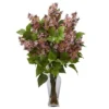 Nearly Natural Lilac Artificial Flower Arrangement, Assorted -Artificial Plant Store GUEST 13d02dce fd0a 4da9 9bcc 1915f6b89b68