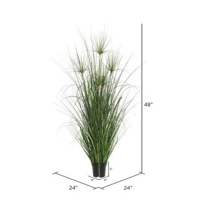 Artificial Brushed Grass In Pot (48") - Vickerman 7 Artificial Brushed Grass In Pot (48") - Vickerman - Image 5
