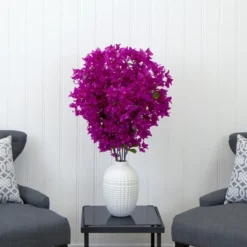 Nearly Natural 40-in Artificial Purple Bougainvillea Arrangement With Vase 14 Nearly Natural 40-in Artificial Purple Bougainvillea Arrangement With Vase -Artificial Plant Store GUEST 1bf464cc ebec 4410 a280 235e41f35b14