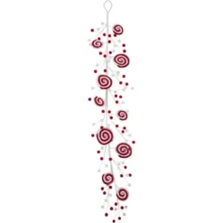 Northlight 30" Candy Cane Swirls And Pom Poms Christmas Garland 13 Northlight 30" Candy Cane Swirls And Pom Poms Christmas Garland -Artificial Plant Store GUEST 1e9230ea 5d90 45a9 a760 11f2e67224f5