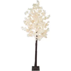 Northlight 6' LED Lighted White Floral Artificial Tree - Warm White Lights 15 Northlight 6' LED Lighted White Floral Artificial Tree - Warm White Lights -Artificial Plant Store GUEST 21c00cad 7a0c 42a1 bd2e 2b2c047f4edb