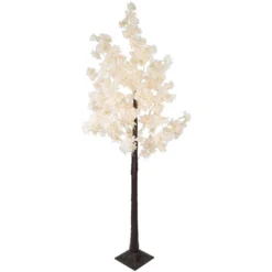 Northlight 6' LED Lighted White Floral Artificial Tree - Warm White Lights 10 Northlight 6' LED Lighted White Floral Artificial Tree - Warm White Lights -Artificial Plant Store GUEST 2660a92e 7d9e 41dd 83cd 1be8ff9327ec