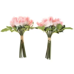 Artificial Rose Bud Bundles ? 24PC Real Touch Fake 11.5-Inch Flowers With Stems For Home Décor, Wedding, Or Bridal/Baby Showers By Pure Garden (Pink) 14 Artificial Rose Bud Bundles ? 24PC Real Touch Fake 11.5-Inch Flowers With Stems For Home Décor, Wedding, Or Bridal/Baby Showers By Pure Garden (Pink) -Artificial Plant Store GUEST 294d9b5b f248 4706 9743 cf0040ea8977