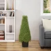 Northlight 3' Artificial Boxwood Cone Topiary Tree With Round Pot, Unlit 1 Northlight 3' Artificial Boxwood Cone Topiary Tree With Round Pot, Unlit -Artificial Plant Store GUEST 2e255851 63b8 414c 9c80 fbcaf9d977f3