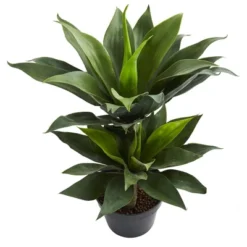 Nearly Natural 29-in Double Agave Succulent Artificial Plant