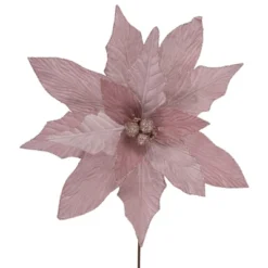 Northlight 24" Glittered Pink Poinsettia Christmas Stem Spray 10 Northlight 24" Glittered Pink Poinsettia Christmas Stem Spray -Artificial Plant Store GUEST 3a60a47f 5de1 4f33 b45d 356dc8b9e57c