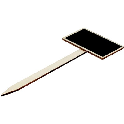 Juvale 24 Pack Plant Marker, Wood Garden Stakes With Chalkboard, Herb Marker Signs, Labels, Tags For Field, Potted Flower 7 Juvale 24 Pack Plant Marker, Wood Garden Stakes With Chalkboard, Herb Marker Signs, Labels, Tags For Field, Potted Flower - Image 5