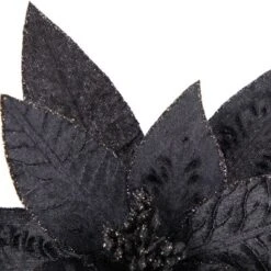 Northlight 25" Black Glittered Poinsettia Christmas Floral Stem Spray 8 Northlight 25" Black Glittered Poinsettia Christmas Floral Stem Spray -Artificial Plant Store GUEST 3fdb79c9 df83 4e4b ab98 6fce277d5d7e