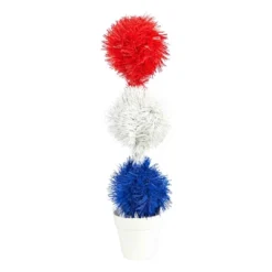 Nearly Natural 18-in Red, White And Blue “Americana” Artificial Topiary Plant With 35 Warm LED Lights 7 Nearly Natural 18-in Red, White And Blue “Americana” Artificial Topiary Plant With 35 Warm LED Lights -Artificial Plant Store GUEST 43b2fad8 5d9e 47e8 a81b 46495576d3c0
