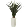 Nearly Natural 5-ft Spiky Agave Artificial Plant In White Tower Planter 2 Nearly Natural 5-ft Spiky Agave Artificial Plant In White Tower Planter -Artificial Plant Store GUEST 44abeb36 8af2 4faa 8203 192e7b6d6ca7