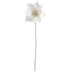 Northlight Beaded Feather Poinsettia Artificial Christmas Pick - 13.75" - White 11 Northlight Beaded Feather Poinsettia Artificial Christmas Pick - 13.75" - White -Artificial Plant Store GUEST 45a759c4 e92f 4b4a bd96 2e1386e8f97f