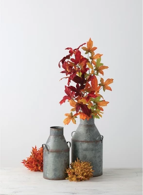 Sullivans Artificial Smilax And Berry 1/2 Orb Decorative Filler 9"H Orange 3 Sullivans Artificial Smilax And Berry 1/2 Orb Decorative Filler 9"H Orange