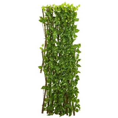 Nearly Natural 47-in Pothos Expandable Fence UV Resistant & Waterproof 4 Nearly Natural 47-in Pothos Expandable Fence UV Resistant & Waterproof - Image 2