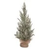 Transpac Artificial 24 In. Multicolor Christmas Relaxed Leaf Tree