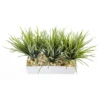 Nearly Natural Vanilla Grass In Rectangular Planter