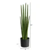 Nearly Natural 23-in Sansevieria Snake Artificial Plant 2 Nearly Natural 23-in Sansevieria Snake Artificial Plant -Artificial Plant Store GUEST 65722e86 ff2b 448f 9136 894b4ef8a39b