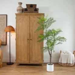 Nearly Natural 6-ft Artificial Jacaranda Tree In White Decorative Planter 9 Nearly Natural 6-ft Artificial Jacaranda Tree In White Decorative Planter -Artificial Plant Store GUEST 66761cde f933 4d75 8516 02711f25bc34