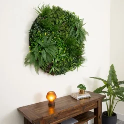 Nearly Natural 40-in UV Resistant Almafi Coast Artificial Living Wall Art Panel In Black Aluminum Frame (Indoor/Outdoor) 9 Nearly Natural 40-in UV Resistant Almafi Coast Artificial Living Wall Art Panel In Black Aluminum Frame (Indoor/Outdoor) -Artificial Plant Store GUEST 731e6e9a 101d 4226 ab58 46fcf9c4680f