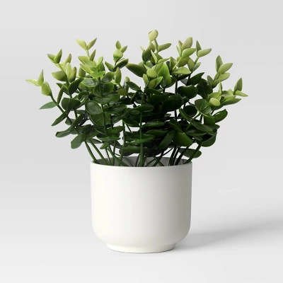 Herb Artificial Plant In White Pot - Room Essentials™ 4 Herb Artificial Plant In White Pot - Room Essentials™ - Image 2