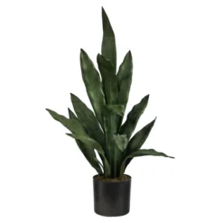 Nearly Natural 2-ft Artificial Sansevieria Snake Plant -Artificial Plant Store GUEST 75ecc371 1c06 4205 847d de9855d2319b