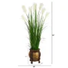 Nearly Natural 63-in Wheat Plume Grass Artificial Plant In Decorative Planter 1 Nearly Natural 63-in Wheat Plume Grass Artificial Plant In Decorative Planter -Artificial Plant Store GUEST 76bac8b4 6bd6 473b 8fa7 f0335a4ed1bd