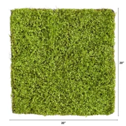Nearly Natural 20-in X 20-in Duckweed Artificial Wall Mat