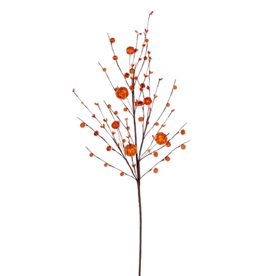 Vickerman 32" Artificial Pumpkin Berry Spray 5 Vickerman 32" Artificial Pumpkin Berry Spray - Image 3