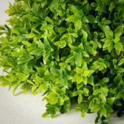 Sullivans Artificial 13" Leafy Foliage Half Orb 12.5"H Green