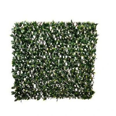 Allstate Floral 78.5" Artificial Two Tone Green Laurel Leaf Indoor/Outdoor Trellis Fence 3 Allstate Floral 78.5" Artificial Two Tone Green Laurel Leaf Indoor/Outdoor Trellis Fence