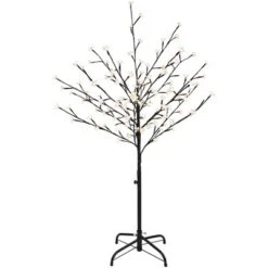 Northlight 4' LED Lighted Sakura Cherry Blossom Artificial Flower Tree - Warm White Lights -Artificial Plant Store GUEST 90180eaa acff 413c 8d06 790eb0b85a79