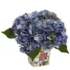 Nearly Natural Hydrangea Artificial Arrangement With Floral Planter, Pink -Artificial Plant Store GUEST 94f12790 b9ae 4429 8828 4d8b5fb56c8c
