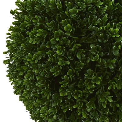 3.5ft Boxwood Double Ball Artificial Topiary Tree - Nearly Natural 3 3.5ft Boxwood Double Ball Artificial Topiary Tree - Nearly Natural