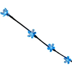Northlight Set Of 3 Pre-Lit Cherry Blossom Artificial Tree Branches 2.5' - Blue LED Lights -Artificial Plant Store GUEST a1339b83 0694 4105 9484 da2bd1c18726