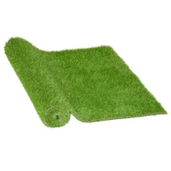 Outsunny 10' X 3' Artificial Turf Grass With Simulated Look & Feel UV Protection, & Drain Holes For Rain -Artificial Plant Store GUEST a6d5789f faf6 4687 892a 902c264274bb