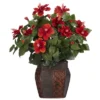 Nearly Natural Hibiscus With Vase Artificial Plant 1 Nearly Natural Hibiscus With Vase Artificial Plant -Artificial Plant Store GUEST aa2f0acc 7643 42d0 834e c02c1760f8fe