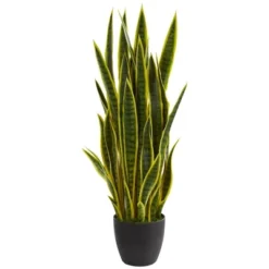 Nearly Natural 38-in Sansevieria Artificial Plant -Artificial Plant Store GUEST ada4c72b 9511 4499 88f1 3dcf7739e119
