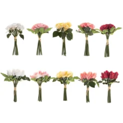 Artificial Rose Bud Bundles ? 24PC Real Touch Fake 11.5-Inch Flowers With Stems For Home Décor, Wedding, Or Bridal/Baby Showers By Pure Garden (Pink) 13 Artificial Rose Bud Bundles ? 24PC Real Touch Fake 11.5-Inch Flowers With Stems For Home Décor, Wedding, Or Bridal/Baby Showers By Pure Garden (Pink) -Artificial Plant Store GUEST b05941b3 edab 46a9 9f7c 8a926aa1bf44
