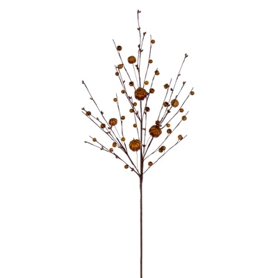 Vickerman 32" Artificial Pumpkin Berry Spray 4 Vickerman 32" Artificial Pumpkin Berry Spray - Image 2