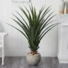 Nearly Natural Spiked Agave Artificial Plant In Sand Colored Bowl (Indoor/Outdoor) -Artificial Plant Store GUEST b5d3e29b d627 45ed 8d01 15def7e45eb9
