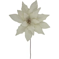 Northlight 24" Cream Poinsettia Christmas Stem Spray 11 Northlight 24" Cream Poinsettia Christmas Stem Spray -Artificial Plant Store GUEST b7d9595d a715 49b0 8f1b 5e089a65c7f3