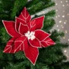 Northlight 20" Red And White Velvet Glittered Poinsettia Christmas Stem Spray 2 Northlight 20" Red And White Velvet Glittered Poinsettia Christmas Stem Spray -Artificial Plant Store GUEST b8350cca 9e8d 422e ba81 c9e21b2d627f