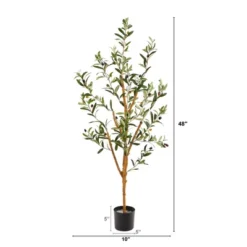 Nearly Natural 3.5-ft Olive Artificial Tree 13 Nearly Natural 3.5-ft Olive Artificial Tree -Artificial Plant Store GUEST baa72578 9e72 4778 b2e0 ae03c1065dda